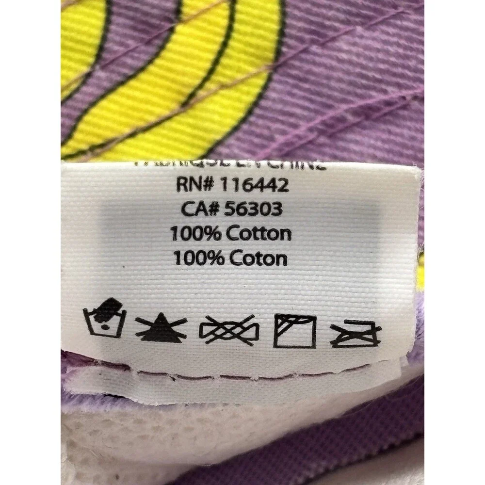 Empyre Purple Banana All Over Print Bucket Hat 100% Cotton Skate Streetwear